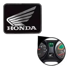 Adesivo Emblema Painel Honda Quadrado Unidade Logo