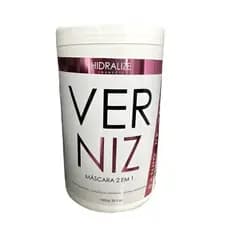 Creme de Pentear Banho de Verniz Mascara 2 em 1 NutriçãoFortalecimento Reconstrução Hidralise 1kg