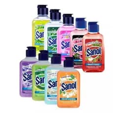 Limpador Concentrado Sanol 120ml – Super Econômico, Rende Muito! Escolha sua Fragrância
