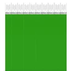 Pulseira de Identificação Verde Nylon Laser - 100 Folhas