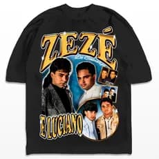 Camiseta Oversized Zezé di Camargo e Luciano Sertanejo Raiz Streetwear Camisa Unissex