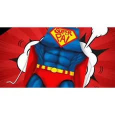 Super_Pai avental cozinha Avental Divertido Engraçado Presente Barato e Diferente Casual Descolado Tradicional Tatuado