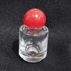 Kit 20 unid. Mini Frasco Vidro/Vidrinho 05ml tampa Bola ou Diamante- Aromatizante-, óleo de unção.