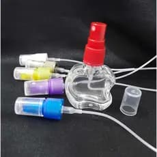 Kit 5 Unid.Mini Frasco Vidro Maça 8ml -Apple/aromatizador de automóveis/carro/óleo unção com tampa Válvula spray