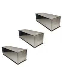 kit 03 formas retangular super fatia 30 x 10 x 10