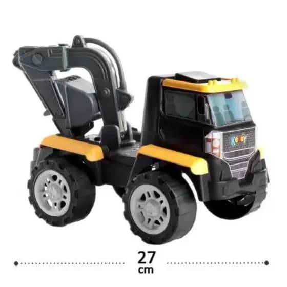 Caminhão Basculante Infantil Grande Kendy Caçamba Articulada Brinquedo Resistente Menino