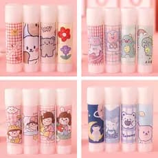 Desenho Animado Cola Sólida De Alta Viscosidade Escritório Stick Material Escolar