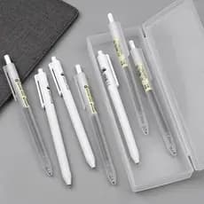 Caneta Gel Tipo Prensa MUJI De Retrátil Para Escrita De Estudantes Suprimentos De Papelaria