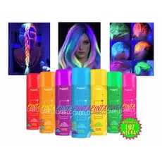 Pinta Cabelo Spray Neon Tinta Fluorescente