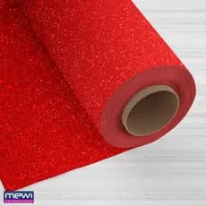 TNT com Glitter Brilhante – Ideal para Decoração de Natal, Ano Novo e Festas 1,00 x 1,40 M