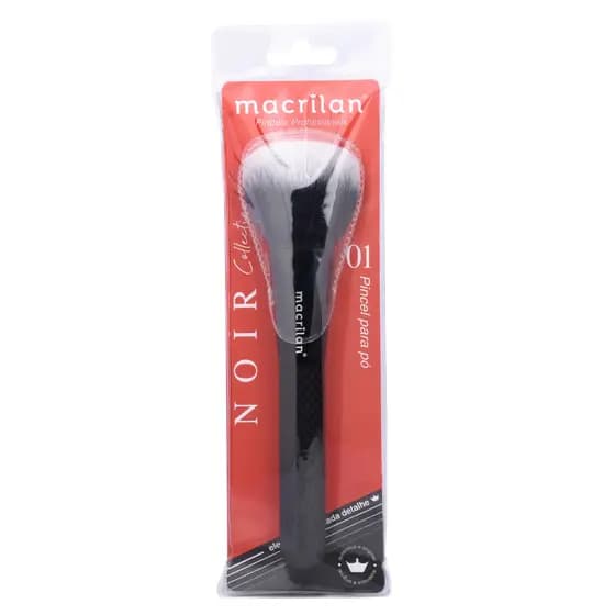 Pincel Profissional Para Pó Noir Macrilan