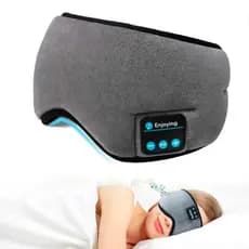 Mascara De Dormir Tapa Olho Descanso Venda Com Som Bluetooth