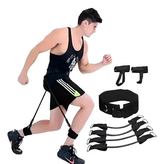 Kit Elástico Extensor Treino Academia Exercícios Em Casa