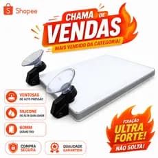 Suporte base para Starlink reforçada(2 ventosas)