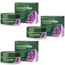 Kit 3 Cremes Massageador Cannabiflan Raiz Sativa 120g Relaxante