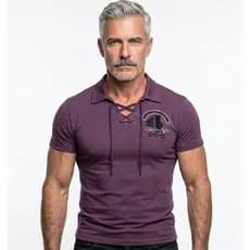 Camisa Gola Polo Camiseta Cordão Slim Fit  Masculina Viscolycra  Bordados Sortidos Onbox  *SORTIDOS*