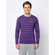 Camiseta Manga Longa Rayon Com Bordado