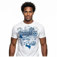 Camiseta Estampada Tradicional  Malha Fria