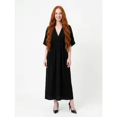 Vestido Longo Duna Manga Japonesa