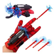 Brinquedo Lançador De Teia Luva Solta Teia Homem Aranha Menino Mpmax