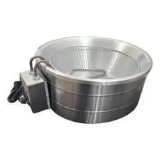 Fritadeira Eletrica Industrial Tacho Redonda 7l Profissional