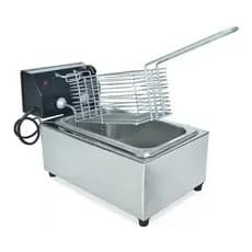 Fritadeira Eletrica 3 Litros 1 Cuba Profissional Inox