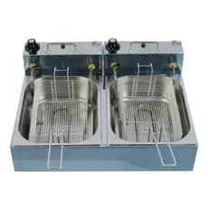 Fritadeira Industrial Elétrica GG Inox 10 Litros Aço Inoxidável