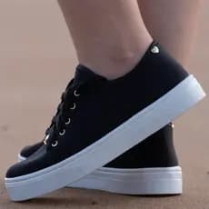 Tênis Feminino Ping Coração Casual Confortavel 03