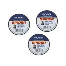 Chumbinho Rossi Premium Spider 5,5mm 100 unidades Kit 3