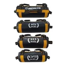 BOLSA DE PESO 5, 10 ,15 Preto Impacto Fitness