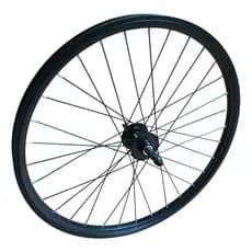 Roda Traseira Bike Bicicleta Aro 26 Disco Parede Dupla Preta Reforçada Blocagem