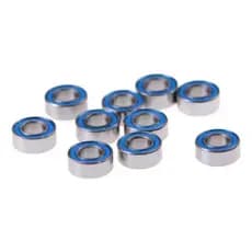 Kit 10 Unidades Mr105-2rs 5x10x4mm Rolamento De Aço Com Blindage