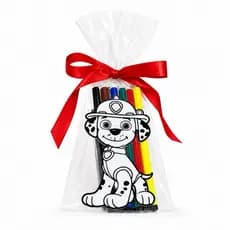 Kit Plaquinha para Colorir Stitch com 6 Canetinhas | Lembrancinha Infantil Lavável Personalizada