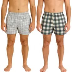 Kit 5 Samba Canção Cueca Roupa De Dormir Noite Homem Confornto Dia a Dia Masculina MicroFRIBRA Estampado