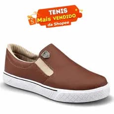 Tênis Infantil Menino Slip On Moda Casual Calce Fácil Super Confortável Estiloso 20 ao 35 Promoção