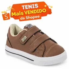 Tênis Menino Glady Infantil Criança Confortável Estiloso Original Fechamento Fácil Original Promoção