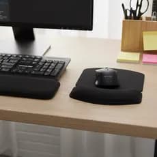 Mouse Pad Ergonomico Retangular Macio Apoio De Punho Gamer
