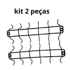 Suporte porta xicara organizador armario cor preto kit 2 pçs