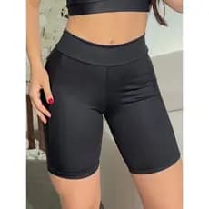 Shorts Academia Com Bolso Feminino Confortavel Fitness Cintura Alta Corrida  Esports Caminhada  2305.1