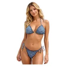 Biquini Feminino Moda Praia Verão Amarração Tanga Confortavel Bojo Delicado Verão 2801