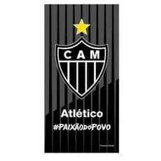 Toalha Oficial de Times Aveludada do Atletico Mg Buettner