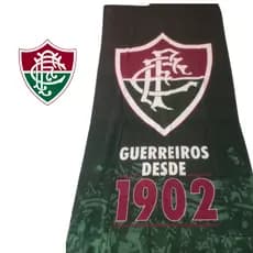 Toalha do Fluminense Bouton Veludo Licenciada Oficial