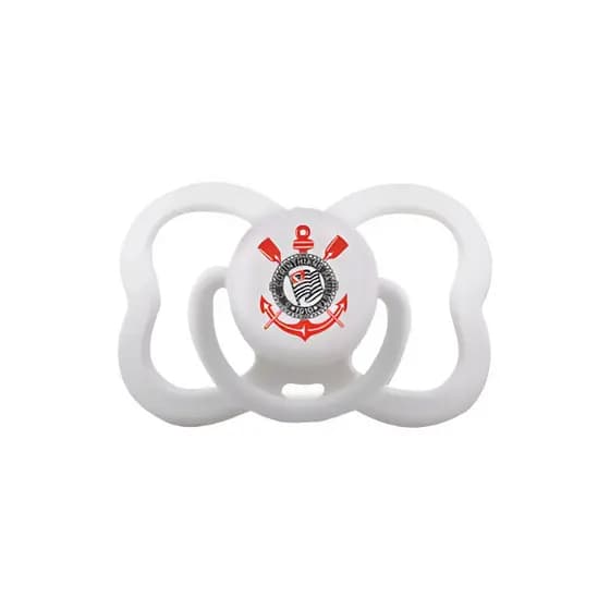 Chupeta Kids Gol Corinthians Silicone Orto 6-12 Meses Time Futebol Promoção