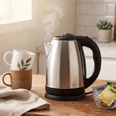 Chaleira Elétrica Inox 1,8L Haüskraft 127V Desligamento Automático