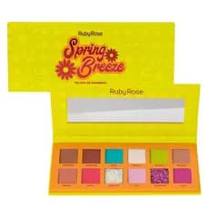 Paleta de sombras ruby rose spring breeze hbf538