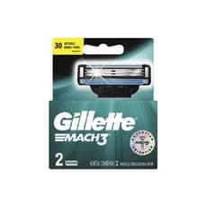 CARGA MACH 3 COM 2 CARTUCHOS GILLETTE