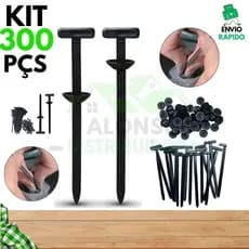 Kit 300/200/100 Abraçadeira Nylon Enforca Gato Fivela Plástica Universal Travamento Automático Carro