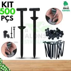 Kit 500/300/100 Abraçadeira Nylon Enforca Gato Fivela Plástica Universal Travamento Automático Carro