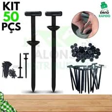 Kit 50/40/20 Abraçadeira Nylon Enforca Gato Fivela Plástica Universal Travamento Automático Carro