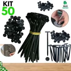 Kit 50/20/05 Abraçadeira Nylon Enforca Gato Cinta Universal Presilhas Automotivas Parachoque